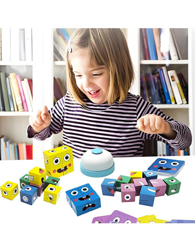 Rompecabezas de Madera Flying Banana Cubo de Expresión 0.57 kg