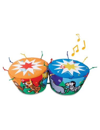 Bongos Suaves Melissa & Doug 9194 Musicales Multicolor