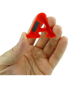 Juego de Letras Magnéticas JA-RU 26 Piezas Educativas 2