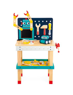 Banco de Trabajo Janod Brico'Kids con Robot y 51 Accesorios 2