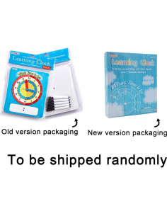 Reloj Analógico de Aprendizaje ZazzyKid - 5 Unidades para Niños 2