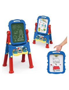 Tablero Magnético Doble Cara PicassoTiles 30.5x25.4 cm 2-en-1