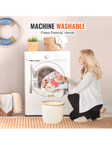 Alfombra de Juego VEVOR para Bebés 1.8x2m Antideslizante