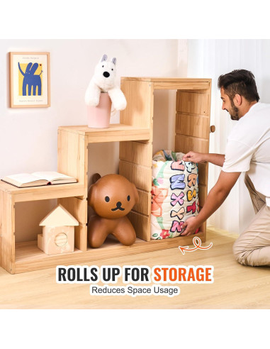 Alfombra de Juego VEVOR para Bebés 1.8x2m Antideslizante