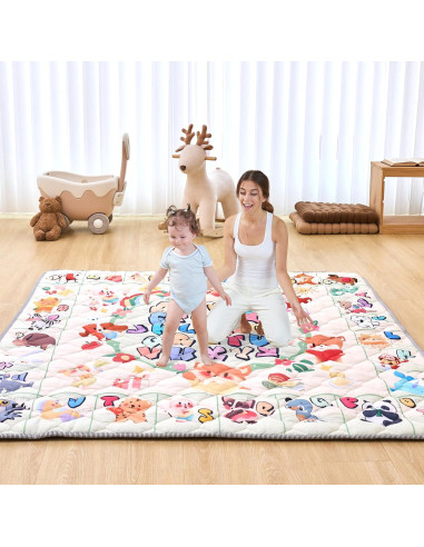 Alfombra de Juego VEVOR para Bebés 1.8x2m Antideslizante