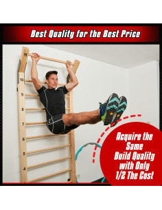 Escalera Sueca de Madera Limitless XVP 2.34m para Ejercicio 2