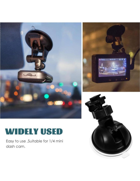 Soporte de cámara de salpicadero JECOMPRIS con ventosa