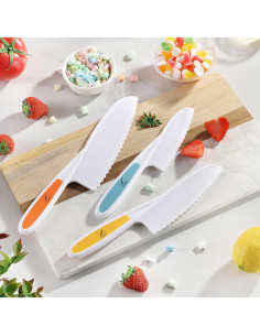 Juego de cuchillos para niños COKUMA - 3 tamaños seguros 2