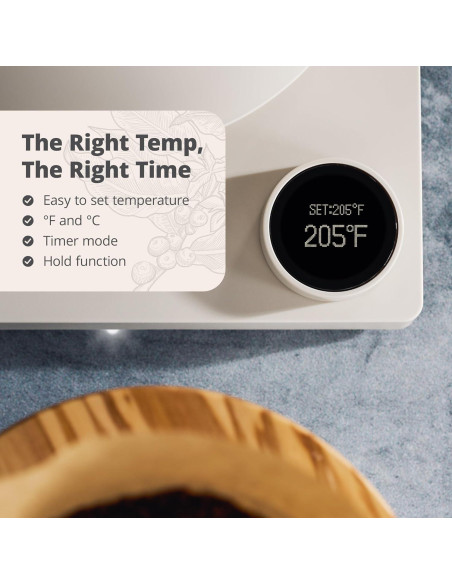 Hervidor eléctrico Greater Goods GK0448 1200W acero inoxidable 1L