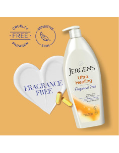 Loción Hidratante Jergens Ultra Curativo Sin Fragancia 621 ml 2