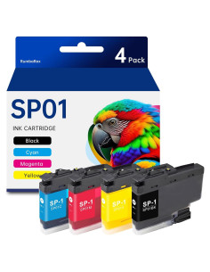 Cartucho de Tinta de Sublimación RumbaRex SP01 Paquete de 4