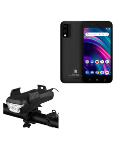 Soporte de Bicicleta BoxWave con Carga Solar y Luz LED - Negro