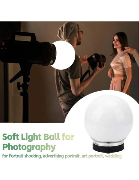 Bola de Luz Suave 15cm Yoidesu para Fotografía Profesional