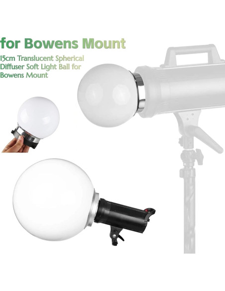 Bola de Luz Suave 15cm Yoidesu para Fotografía Profesional