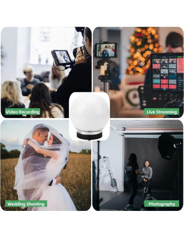 Bola de Luz Suave 15cm Yoidesu para Fotografía Profesional