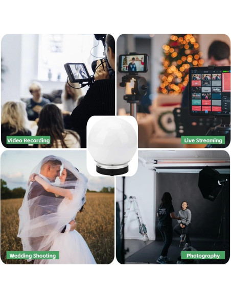 Bola de Luz Suave 15cm Yoidesu para Fotografía Profesional