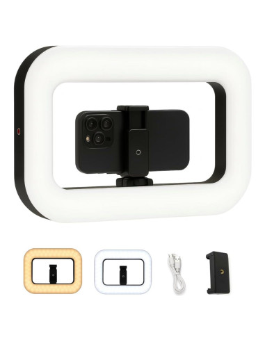 Anillo de Luz LED Inalámbrico ZanaTech Z5 con Batería 8000mAh