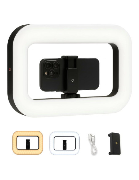 Anillo de Luz LED Inalámbrico ZanaTech Z5 con Batería 8000mAh