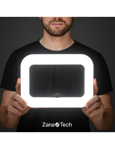 Anillo de Luz LED Inalámbrico ZanaTech Z5 con Batería 8000mAh