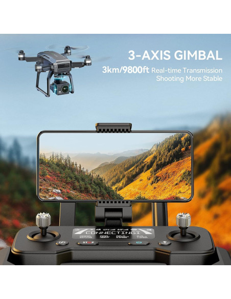 Dron Bwine F7GB2 4K con cámara y 75 min de vuelo + F7MINI 8K