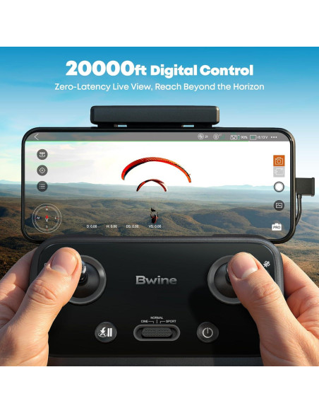 Dron Bwine F7GB2 4K con cámara y 75 min de vuelo + F7MINI 8K