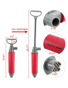 Bomba de Achique Manual Amarine Made para Kayak 0.42 kg 2