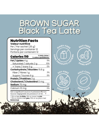 Bebida Vegana de Té con Leche Mother Sprout 12 Sobres Latte