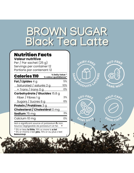 Bebida Vegana de Té con Leche Mother Sprout 12 Sobres Latte