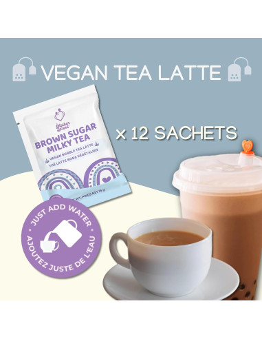 Bebida Vegana de Té con Leche Mother Sprout 12 Sobres Latte