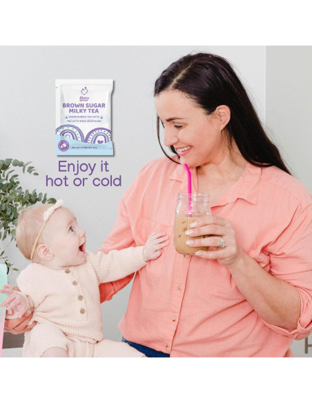 Bebida Vegana de Té con Leche Mother Sprout 12 Sobres Latte