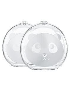 Recolectores de Leche Materna Nezart Silicona 80ml 2 Piezas