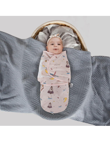 Saco de Sueño HOUSBAY 100% Algodón Mediano Grande 3-6 Meses