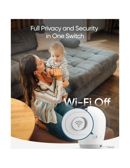 Cámara de Monitoreo para Bebés eufy E21 4K UHD Panorámica