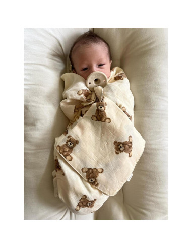 Conjunto de Chupetes Ali+Oli 2 Piezas Silicona Libre BPA