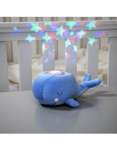 Peluche Sonoro y Luz Nocturna Nuby Ballena 10 Canciones 2