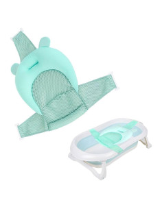 Soporte de Baño para Bebés xgopts Verde 0-12 Meses Ajustable