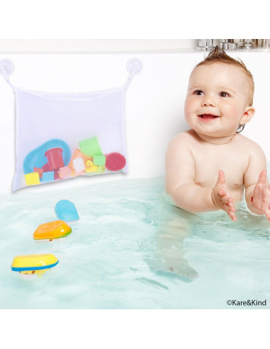 Juego Organizador de Juguetes de Baño Kare & Kind - 2 Bolsas Malla