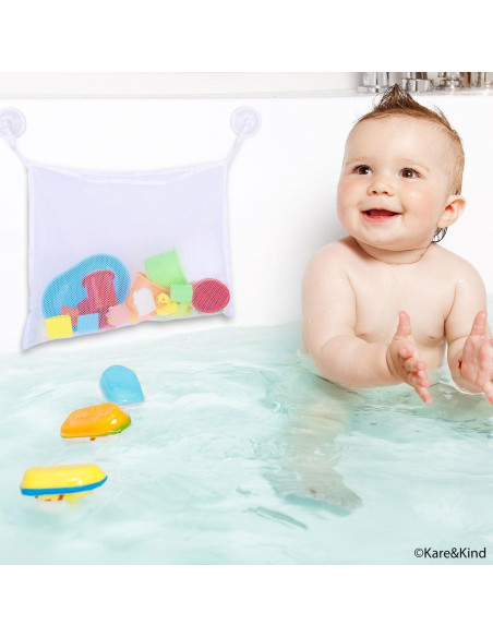 Juego Organizador de Juguetes de Baño Kare & Kind - 2 Bolsas Malla