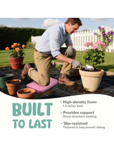 Almohadilla para Baño de Bebé LAUJIA Rosa Acolchada 3.81 cm