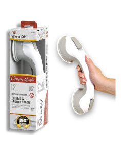 Barra de Agarre Safe-er-Grip 30.48 cm para Baño y Ducha