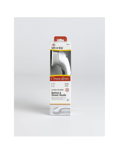 Barra de Agarre Safe-er-Grip 30.48 cm para Baño y Ducha