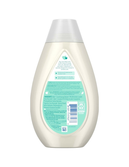 Jabón y Champú para Bebés Johnson CottonTouch 403.6 ml