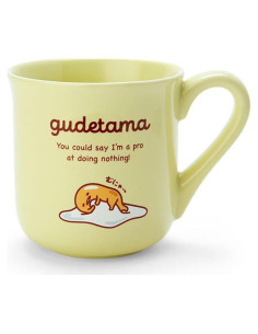 Taza de Cerámica Sanrio Gudetama Amarilla 271.5 ml