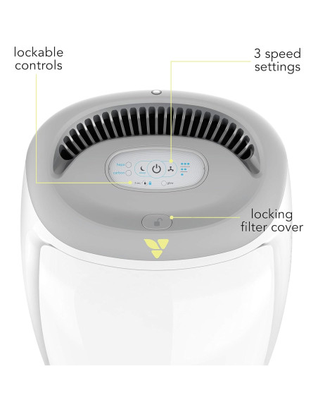 Purificador de Aire Vornadobaby AC1-0040-43 con Filtro HEPA