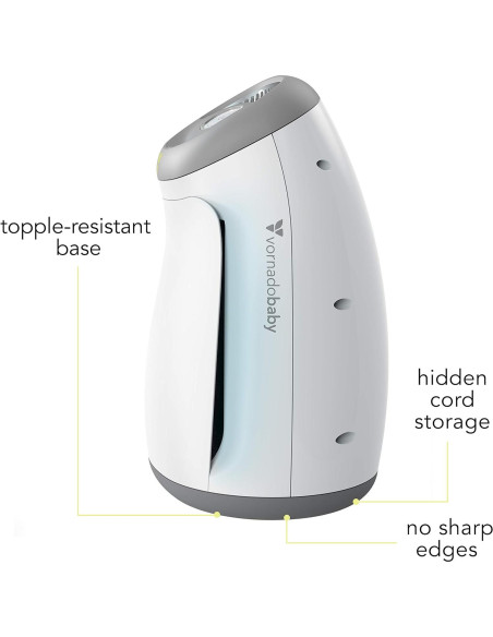 Purificador de Aire Vornadobaby AC1-0040-43 con Filtro HEPA