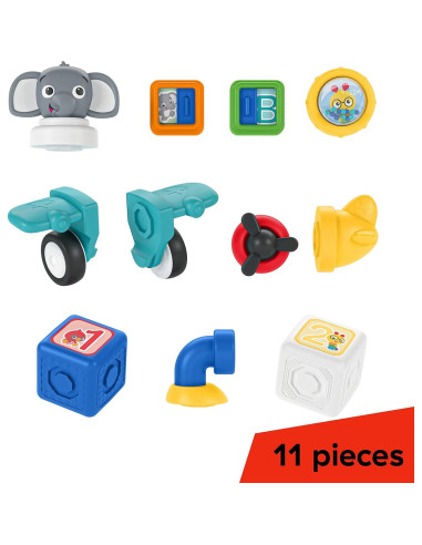 Juego de Bloques Magnéticos Baby Einstein 11 Piezas STEAM 6+ Meses