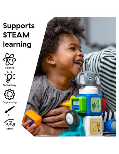 Juego de Bloques Magnéticos Baby Einstein 11 Piezas STEAM 6+ Meses