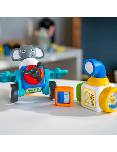 Juego de Bloques Magnéticos Baby Einstein 11 Piezas STEAM 6+ Meses