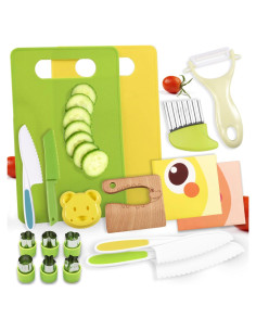 Set de Cocina Montessori 18 Piezas Acessorz para Niños