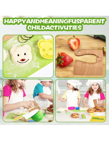 Set de Cocina Montessori 18 Piezas Acessorz para Niños